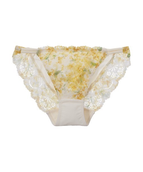 PEACH JOHN（ピーチジョン）の「【レースでラインが響きにくい、肌触りふんわりショーツ】ナイスバディショーツ（ショーツ・レディース・ブラック/ネイビー/グリーン/ピンクベージュ/ライラック/ライトブルー/レッド/ラベンダー/ミント/ピンク/ダークブルー/スモークピンク/オフホワイト/パープル/レッド系その他/グレー/チェリーピンク/ピンク系その他/コーラル/ライトパープル/グリーン系その他/ホワイト×イエロー/イエロー/インディゴブルー/ベージュ系その他/クリアブラック/ダークラベンダー/桜/ローズ/ブラウン/ライトピンク/ネイビー系/グレイッシュベージュ・SMALL/MEDIUM/LARGE）」の3枚目の写真