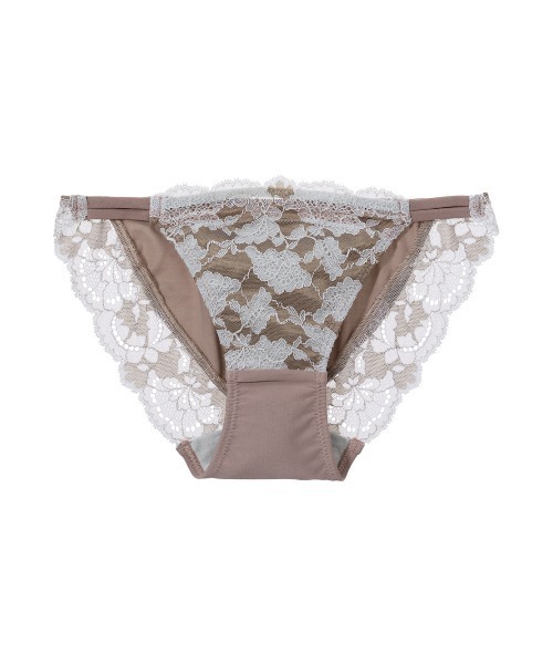 レースでラインが響きにくい、肌触りふんわりショーツ】ナイスバディ