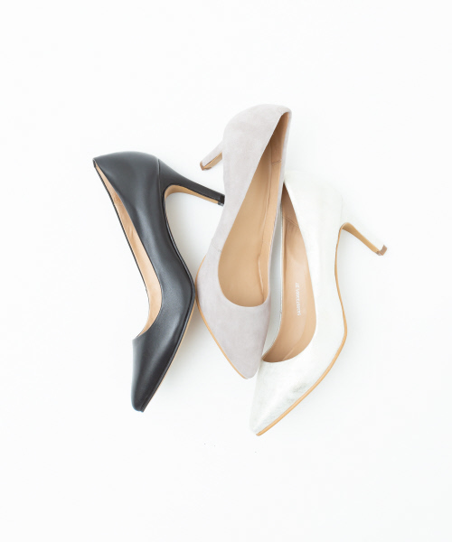 Au BANNISTER（オゥバニスター）の「【販売店舗限定】レザーハイヒールパンプス（パンプス・レディース・ブラック/シルバー/ライトグレー・38/39/36/37/35）」の10枚目の写真