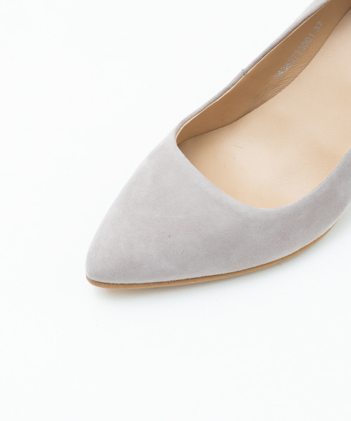 Au BANNISTER（オゥバニスター）の「【販売店舗限定】レザーハイヒールパンプス（パンプス・レディース・ブラック/シルバー/ライトグレー・38/39/36/37/35）」の4枚目の写真