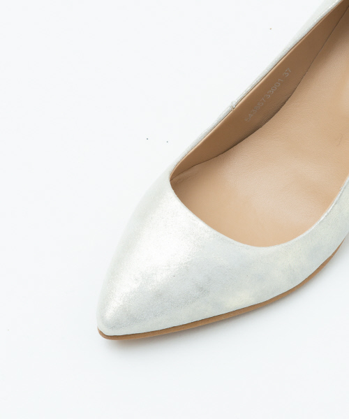 Au BANNISTER（オゥバニスター）の「【販売店舗限定】レザーハイヒールパンプス（パンプス・レディース・ブラック/シルバー/ライトグレー・38/39/36/37/35）」の11枚目の写真