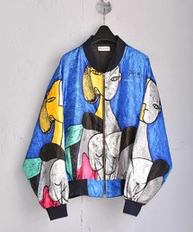 80s 総柄シルクブルゾン ヴィンテージ 43757510b_34_d_215.jpg