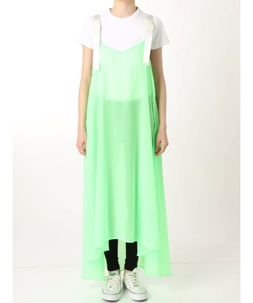 jouetie（ジュエティ）の「バックルシースルーワンピース（ワンピース・レディース・ブラック/パープル/ピンク/ライトグリーン・MEDIUM）」の14枚目の写真