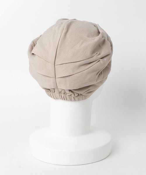 TODAYFUL(トゥデイフル)の「ギャザーターバンキャップ(キャップ・レディース・カーキ/ベージュ・FREE)」の3枚目の写真