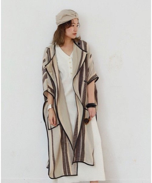 TODAYFUL(トゥデイフル)の「ギャザーターバンキャップ(キャップ・レディース・カーキ/ベージュ・FREE)」の7枚目の写真