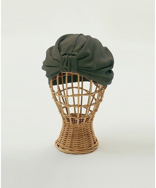 TODAYFUL(トゥデイフル)の「ギャザーターバンキャップ(キャップ・レディース・カーキ/ベージュ・FREE)」の8枚目の写真