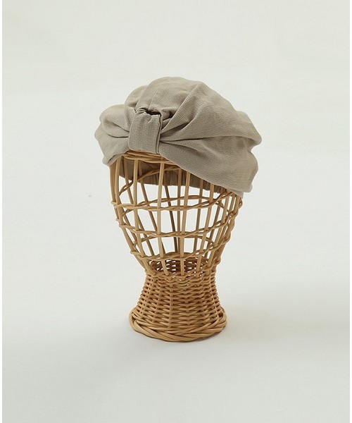 TODAYFUL(トゥデイフル)の「ギャザーターバンキャップ(キャップ・レディース・カーキ/ベージュ・FREE)」の9枚目の写真