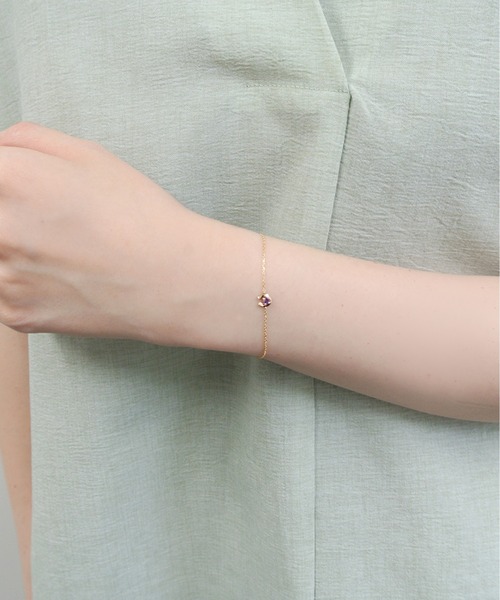 VENDOME AOYAMA(ヴァンドーム青山)の「ホースシュー バースストーン ブレスレット(ブレスレット・レディース・ライトグリーン/ホワイト/アクア/パープル/レッド/イエロー・ONE SIZE)」の12枚目の写真