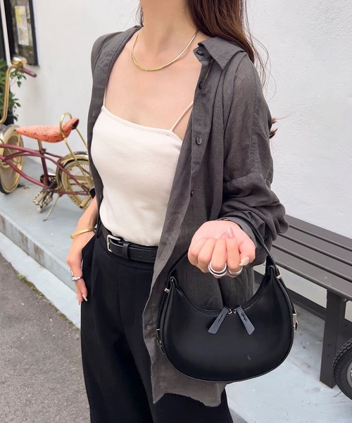 KOBE LETTUCE（コウベレタス）の「通気性バツグンで真夏も快適！選べる2タイプ シアーガーゼリラックスシャツ（シャツ/ブラウス・レディース・ベージュ/オレンジ/グレイッシュベージュ/オフホワイト/ブラック/グレー/ピンク/ブルー/ネイビー/ライトグレー/ライトピンク/イエロー系1/ネイビー系1/ベージュ系/ベージュ系1/ライトグレー系/ピンク系/ライトグレー系1/ホワイト系/イエロー系/ホワイト系1/ネイビー系/ピンク系1/ブラック系1/ブラック系/ミント/チャコールグレー/ホワイト系2/イエロー系2/ベージュ系2/ブルー系/ブルー系1/グレー系/ホワイト系3/ホワイト系4/イエロー系3/グリーン/グリーン系・FREE/2/1/3）」の10枚目の写真