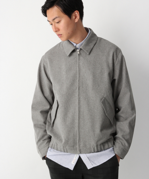 GLOBAL WORK（グローバルワーク）の「クリーンスイングトップ/840718（ブルゾン・メンズ・ブラック/グレー/グレー系その他/ブラウン系その他・SMALL/MEDIUM/LARGE）」の10枚目の写真