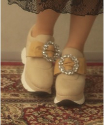 Swankiss�i�X�����L�X�j�́uEV mademoi bijou shoes�i�X�j�[�J�[�j�v