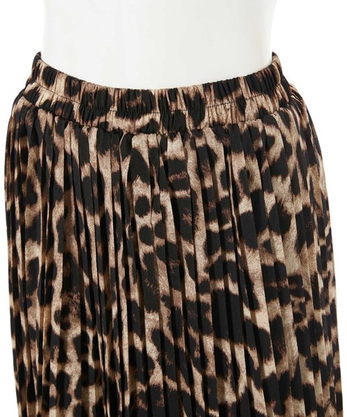 fifth（フィフス）の「レオパードプリーツマキシスカート（スカート・レディース・レオパード・MEDIUM）」の6枚目の写真