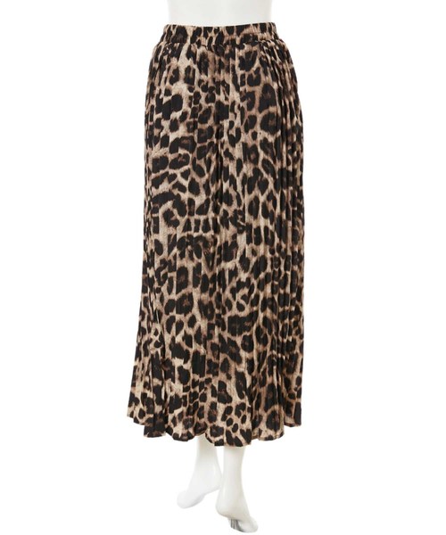 fifth（フィフス）の「レオパードプリーツマキシスカート（スカート・レディース・レオパード・MEDIUM）」の5枚目の写真