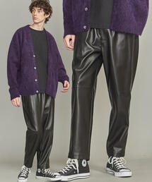 BEAUTY&YOUTH UNITED ARROWS | BY フェイクレザー ワイド イージーパンツ(その他パンツ)