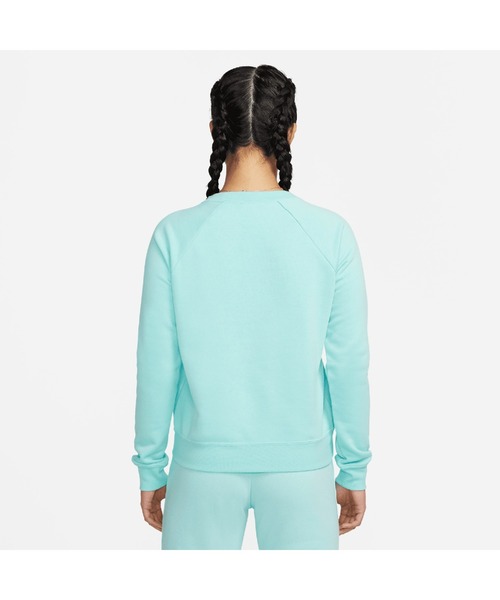 NIKE（ナイキ）の「NIKE/ナイキ ウィメンズ エッセンシャル クルー フリース（スウェット・レディース・ブラック/グレー/ラベンダー/バイオレット/グレイッシュブルー/パープル/ホワイト/スカイブルー・S/M/L/XL）」の12枚目の写真