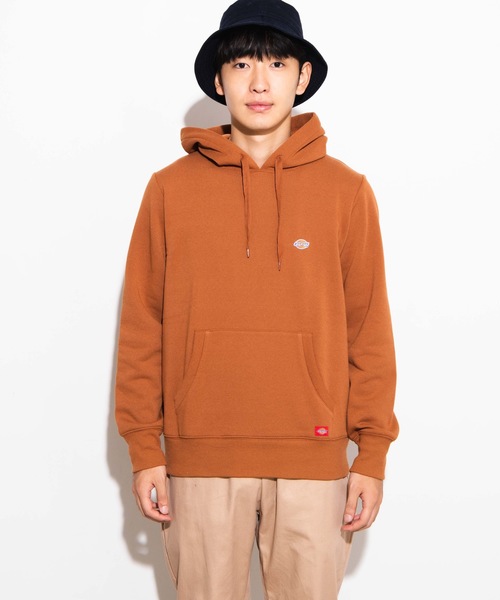 Dickies(ディッキーズ)の「∴WEGO/Dickies 別注刺繍プルパーカー(パーカー・メンズ・ブラウン/ブラック/ホワイト・LARGE/MEDIUM)」の13枚目の写真