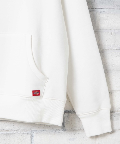 Dickies(ディッキーズ)の「∴WEGO/Dickies 別注刺繍プルパーカー(パーカー・メンズ・ブラウン/ブラック/ホワイト・LARGE/MEDIUM)」の7枚目の写真