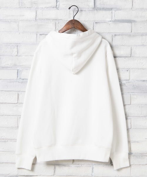 Dickies(ディッキーズ)の「∴WEGO/Dickies 別注刺繍プルパーカー(パーカー・メンズ・ブラウン/ブラック/ホワイト・LARGE/MEDIUM)」の9枚目の写真