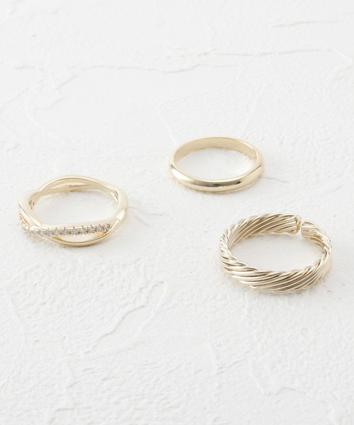 セール ナミナミアソート３ｐリング リング Its Demo イッツデモ のファッション通販 Zozotown
