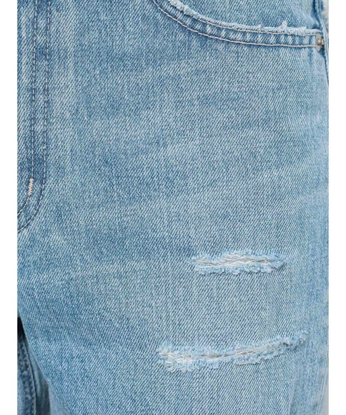 GYDA（ジェイダ）の「Thigh highダメージペグトップデニムパンツ（デニムパンツ・レディース・ライトブルー/ブルー・SMALL/MEDIUM/X-SMALL）」の18枚目の写真