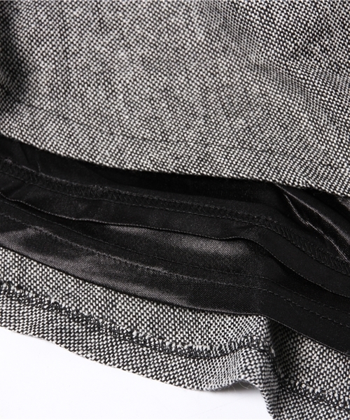 WEGO(ウィゴー)の「WEGO/フラノサーキュラースカート(スカート・レディース・アイボリー/グレー系その他・FREE)」の7枚目の写真