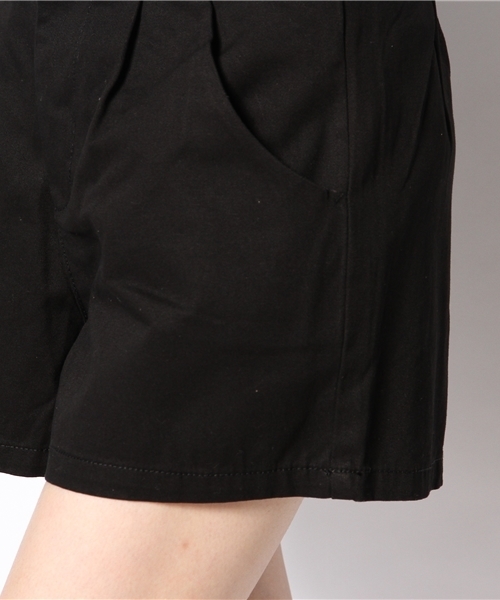 VENCEEXCHANGE(ヴァンスエクスチェンジ)の「ツイルハイウエストショートパンツ(その他パンツ・レディース・ブラック/グリーン/その他・MEDIUM)」の9枚目の写真