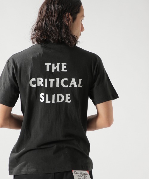 Critical Slide(クリティカルスライド)の「【CRITICAL SLIDE(クリティカル スライド)】VANDAL T(Tシャツ/カットソー・メンズ・ブラック/ブルー/グリーン・MEDIUM/LARGE)」の4枚目の写真