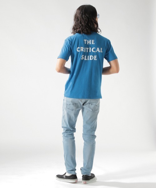 Critical Slide(クリティカルスライド)の「【CRITICAL SLIDE(クリティカル スライド)】VANDAL T(Tシャツ/カットソー・メンズ・ブラック/ブルー/グリーン・MEDIUM/LARGE)」の12枚目の写真