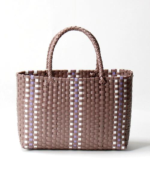 BEAUTY&YOUTH UNITED ARROWS（ビューティーアンドユースユナイテッドアローズ）の「BY ラインメルカドミニトートバッグ о（トートバッグ・レディース・ブラック/ライラック/ベージュ・FREE）」の7枚目の写真