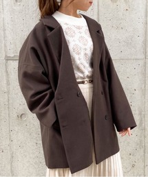 Wゆるジャケットコート【ZOZOTOWN限定アイテム】20AW☆