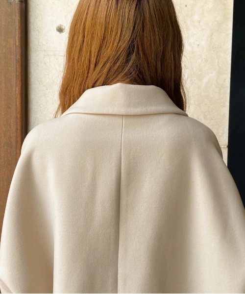 apres jour（アプレジュール）の「Wゆるジャケットコート【ZOZOTOWN限定アイテム】20AW☆（ダウンジャケット/コート・レディース・ダークブラウン/モカ/スモークピンク/ライトベージュ・フリー）」の7枚目の写真