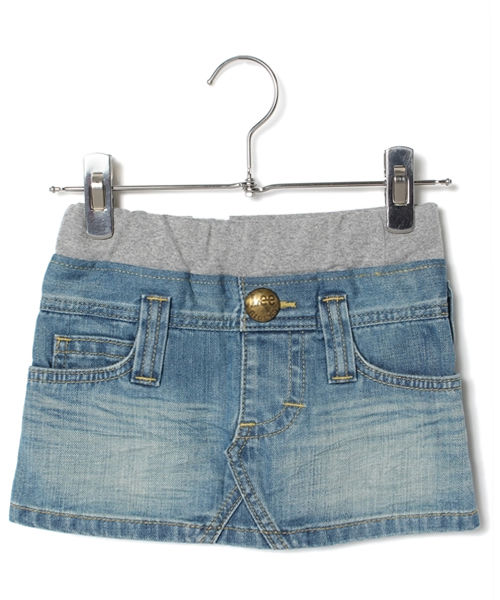 CIAOPANIC TYPY（チャオパニックティピー）の「KIDS リー別注デニムスカート（デニムスカート・キッズ・ネイビー/ブルー・110/130/100/120）」の6枚目の写真