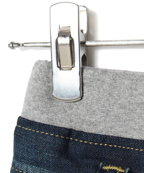 CIAOPANIC TYPY（チャオパニックティピー）の「KIDS リー別注デニムスカート（デニムスカート・キッズ・ネイビー/ブルー・110/130/100/120）」の8枚目の写真