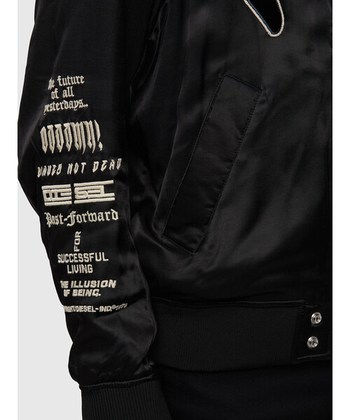 DIESEL 20aw J-SMOAK-EMBRO BLACK サイズXL DIESEL（ディーゼル）の「メンズ スーベニア ジャケット