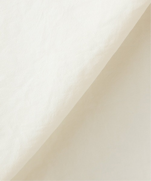 La TOTALITE(ラトータリテ)の「フレンチスリーブタイブラウス【手洗い可能】(シャツ/ブラウス・レディース・ベージュ/グリーン/アイボリー・FREE)」の6枚目の写真