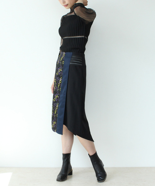 カギjqタイトスカート スカート Three ブランド別注 スカート スカート Four Three セール Time スリーフォータイム のファッション