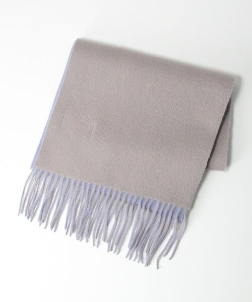 Eds Cashmere（イーディーエスカシミア）の「＜EDS CASHMERE＞カシミヤリバーシブルマフラー ◆（マフラー・レディース・ライトブルー/ピンク/イエロー/ナチュラル・FREE）」の8枚目の写真