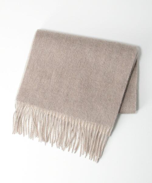 Eds Cashmere（イーディーエスカシミア）の「＜EDS CASHMERE＞カシミヤリバーシブルマフラー ◆（マフラー・レディース・ライトブルー/ピンク/イエロー/ナチュラル・FREE）」の6枚目の写真