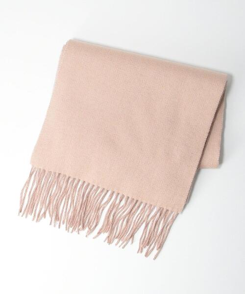 Eds Cashmere（イーディーエスカシミア）の「＜EDS CASHMERE＞カシミヤリバーシブルマフラー ◆（マフラー・レディース・ライトブルー/ピンク/イエロー/ナチュラル・FREE）」の21枚目の写真