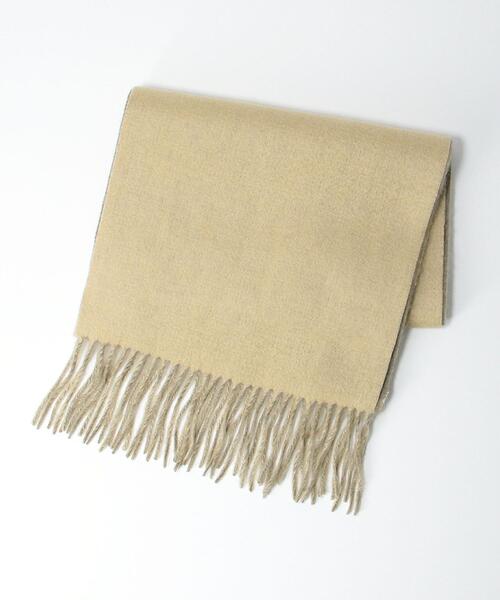 Eds Cashmere（イーディーエスカシミア）の「＜EDS CASHMERE＞カシミヤリバーシブルマフラー ◆（マフラー・レディース・ライトブルー/ピンク/イエロー/ナチュラル・FREE）」の20枚目の写真