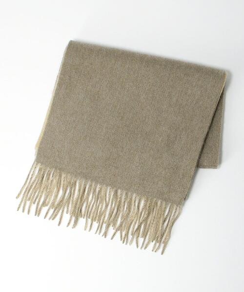 Eds Cashmere（イーディーエスカシミア）の「＜EDS CASHMERE＞カシミヤリバーシブルマフラー ◆（マフラー・レディース・ライトブルー/ピンク/イエロー/ナチュラル・FREE）」の19枚目の写真