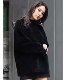 【WEB限定】ハイネックミニワンピース