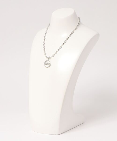 PBLIM（ページボーイリム）の「【PAGEBOYLIM】ロゴプレートネックレス（ネックレス・レディース・シルバー・ONESIZE）」の9枚目の写真