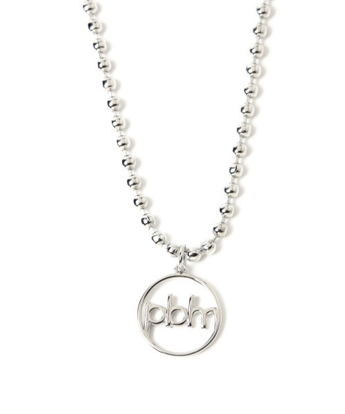 PBLIM（ページボーイリム）の「【PAGEBOYLIM】ロゴプレートネックレス（ネックレス・レディース・シルバー・ONESIZE）」の2枚目の写真