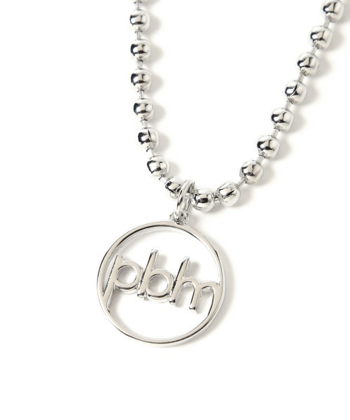 PBLIM（ページボーイリム）の「【PAGEBOYLIM】ロゴプレートネックレス（ネックレス・レディース・シルバー・ONESIZE）」の4枚目の写真