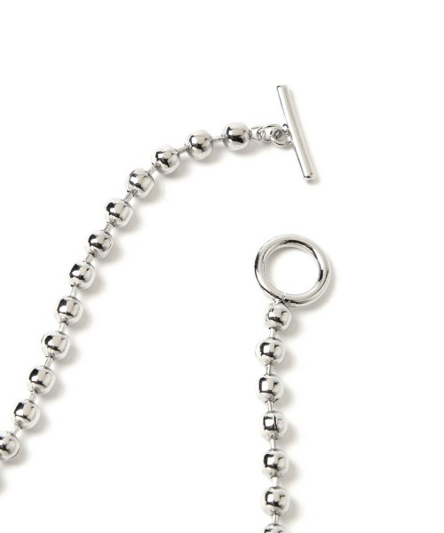 PBLIM（ページボーイリム）の「【PAGEBOYLIM】ロゴプレートネックレス（ネックレス・レディース・シルバー・ONESIZE）」の6枚目の写真