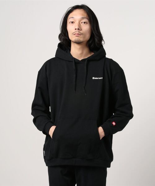 ELEMENT(エレメント)の「ELEMENT/エレメント オーバーサイズ バックプリントパーカー BB021-018(パーカー・メンズ・ホワイト/ブラック/ベージュ・XL/L/M)」の9枚目の写真