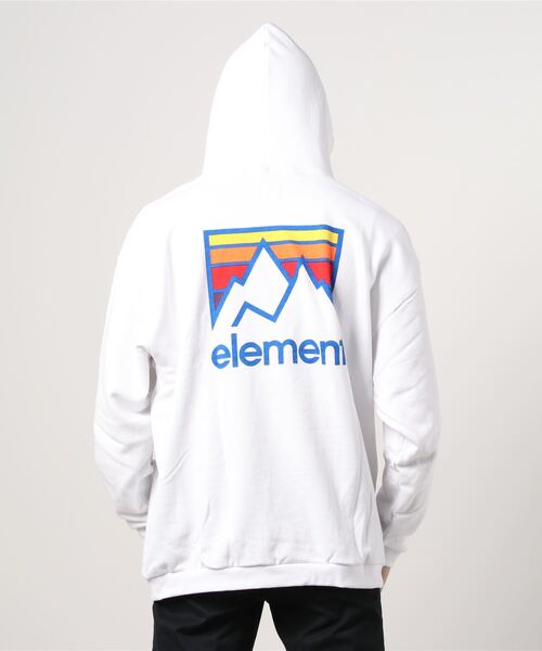 ELEMENT(エレメント)の「ELEMENT/エレメント オーバーサイズ バックプリントパーカー BB021-018(パーカー・メンズ・ホワイト/ブラック/ベージュ・XL/L/M)」の22枚目の写真