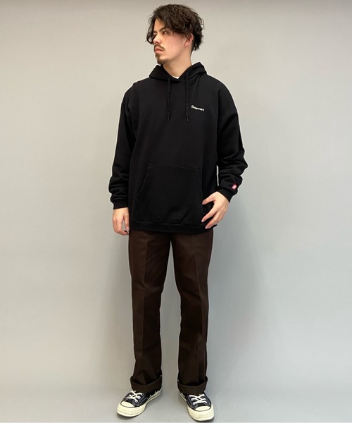 ELEMENT(エレメント)の「ELEMENT/エレメント オーバーサイズ バックプリントパーカー BB021-018(パーカー・メンズ・ホワイト/ブラック/ベージュ・XL/L/M)」の16枚目の写真