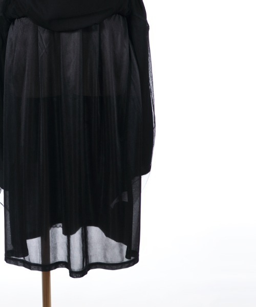 axes femme POETIQUE（アクシーズファムポエティック）の「バックフリルレースアップＳＫ（スカート・レディース・サックスブルー/ブラック/ピンク・MEDIUM）」の13枚目の写真